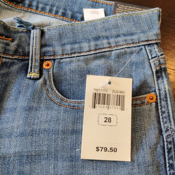 Lucky Brand Blue Straight Leg Jeans - Picture 2 of 9